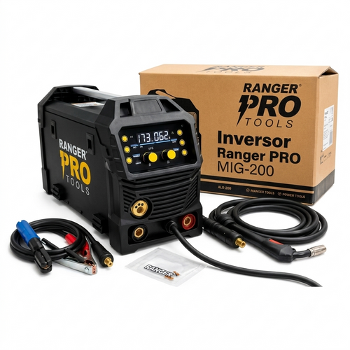 Soldadora Inversora Multiproceso Ranger 200AMP MIG/MMA/TIG